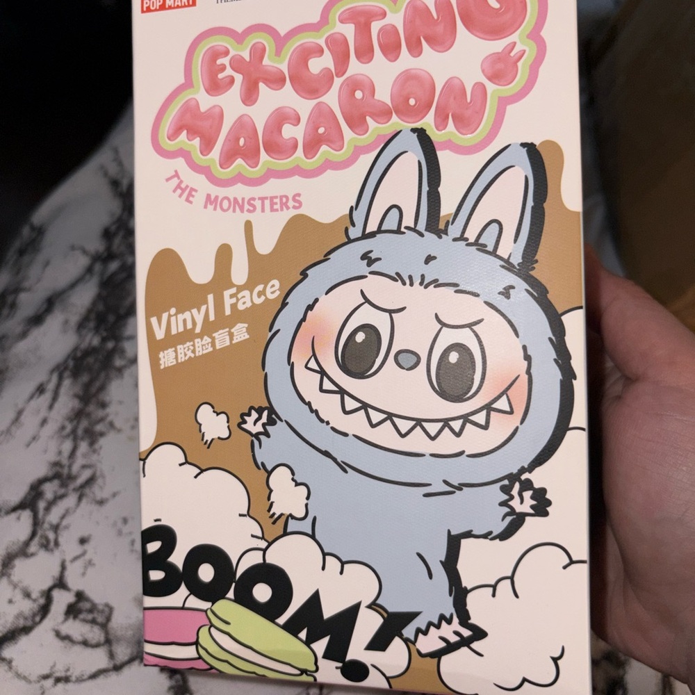 *SEALED* POP MART THE MONSTERS EXCITING MACARON LABUBU- SOYMILK 100% AUTHENTIC